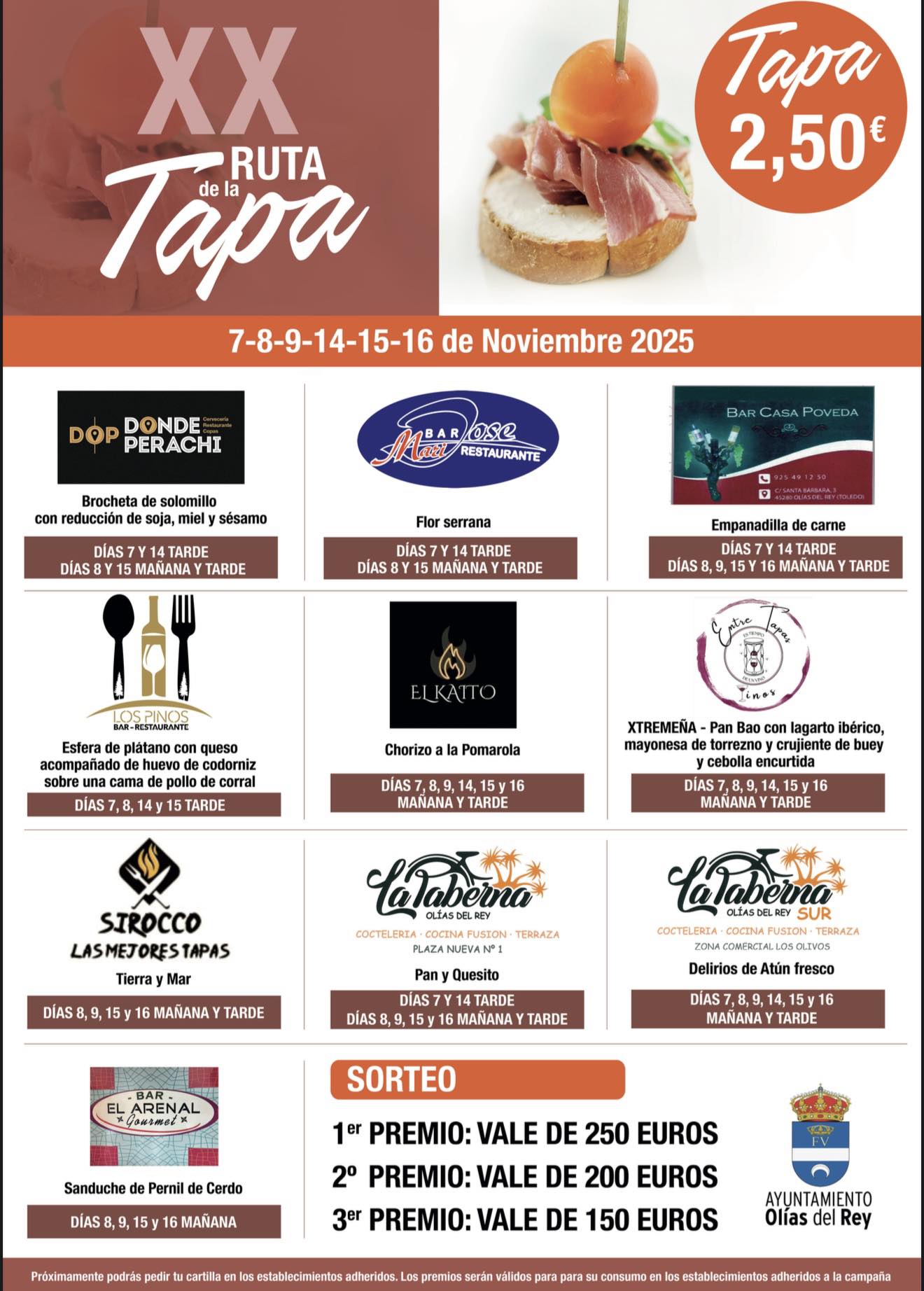 7-9 NOV-RUTA TAPA-OLIAS
