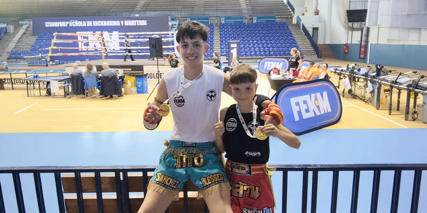 Escanciano y Sánchez campeones de España de Muay Thai en representación de Torrijos