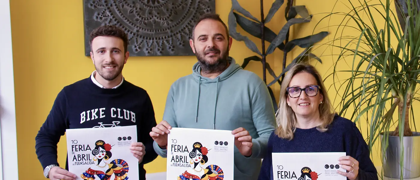 Fuensalida celebra la 10ª Feria de Abril los días 25 y 26 de abril en el Parque de la Soledad con música en directo