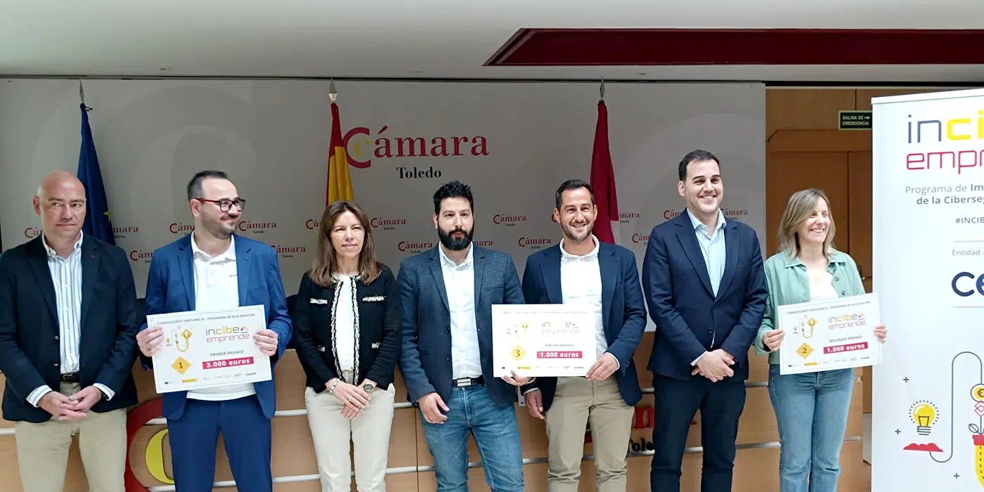Representantes de Profurban premiados en INCIBE Emprende por su proyecto tecnológico