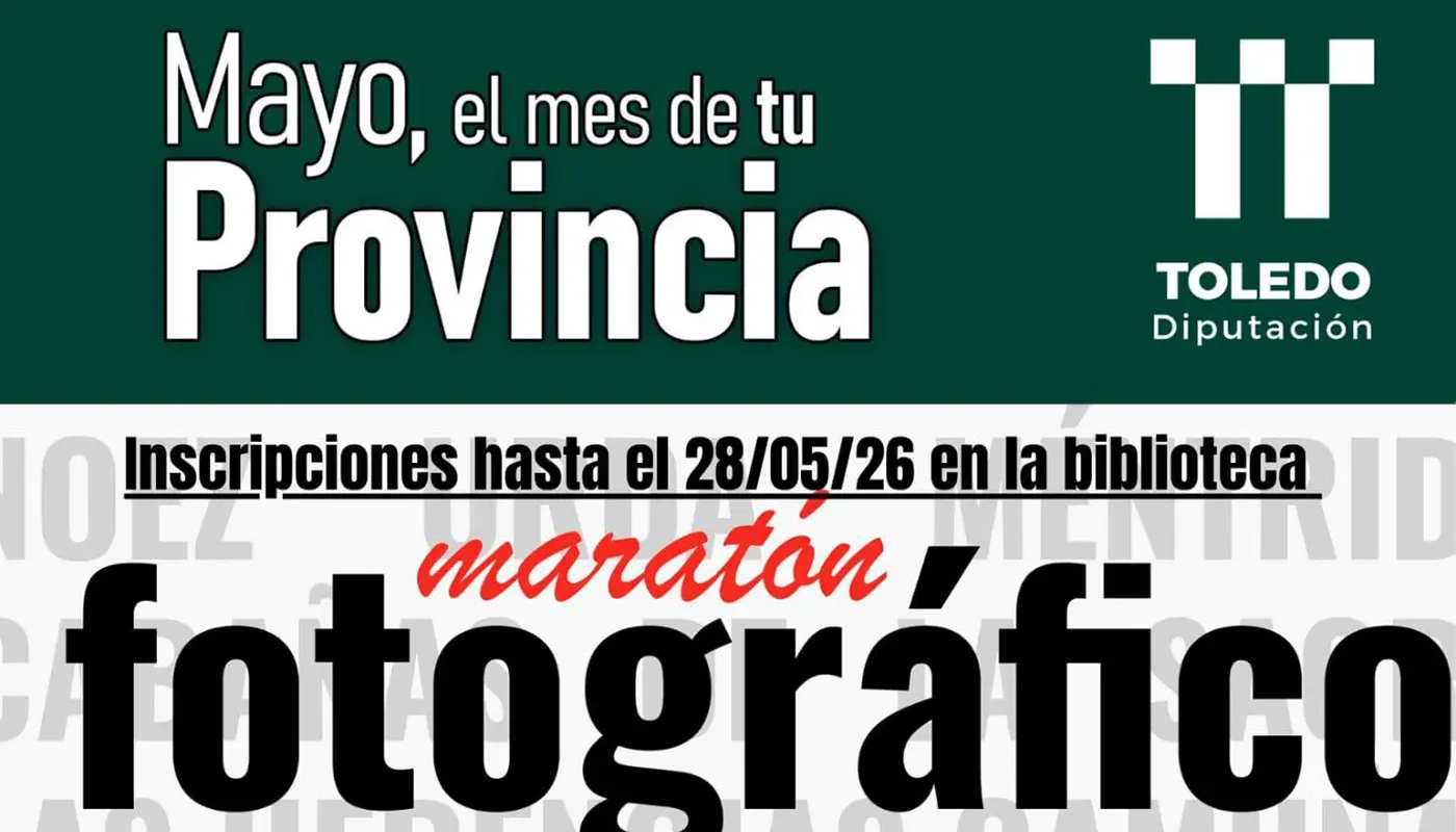 Cartel del II Maratón Fotográfico de Santa Cruz del Retamar
