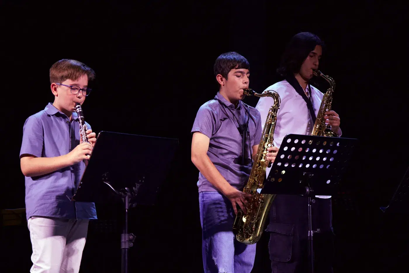 Alumnado de la Escuela Municipal de Música de Fuensalida durante la muestra de fin de curso (3)