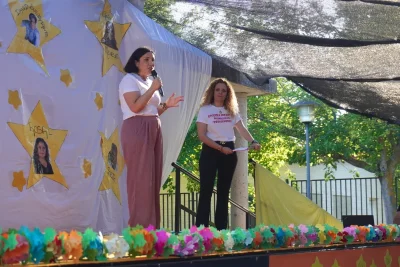 Alumnos de la Escuela Infantil Municipal Pequeñines durante la fiesta de fin de curso en Torrijos (1)