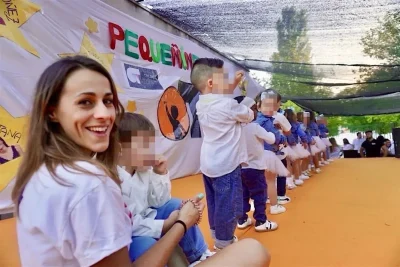 Alumnos de la Escuela Infantil Municipal Pequeñines durante la fiesta de fin de curso en Torrijos (20)