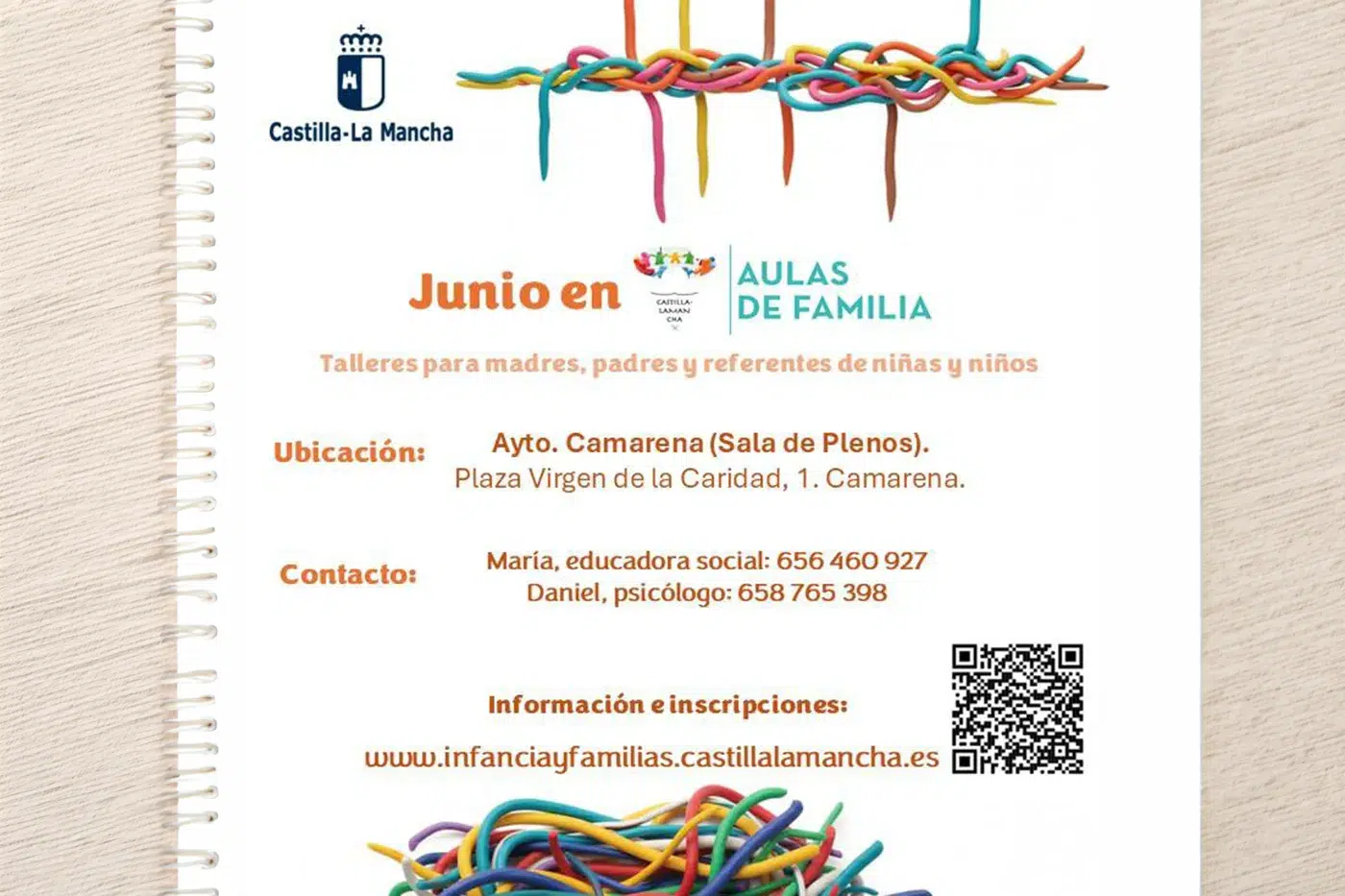 aulas de familia en Camarena