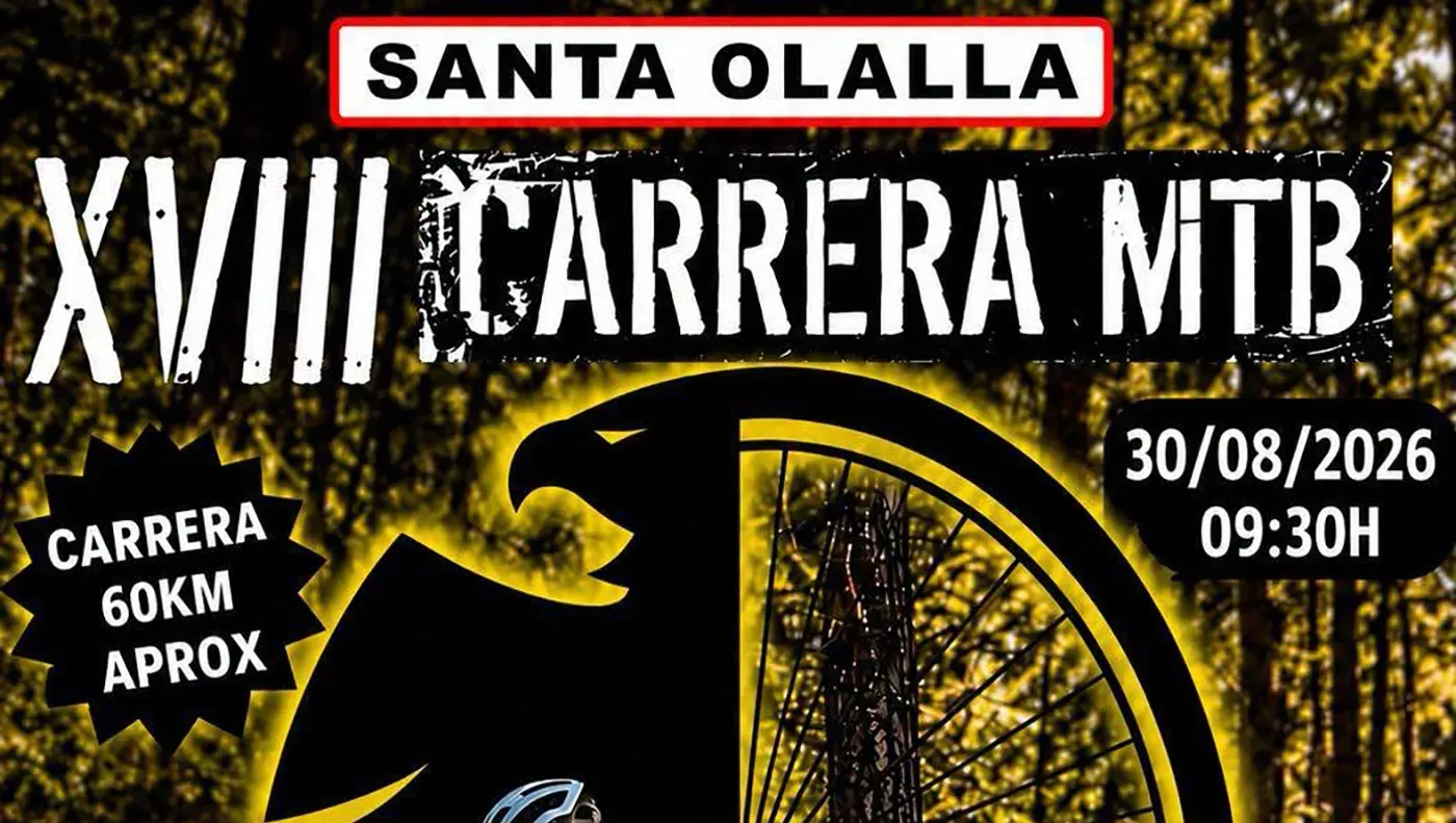 Santa Olalla celebrará el próximo 30 de agosto una nueva edición de su tradicional Carrera MTB.