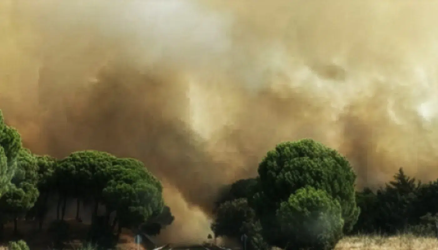 Sant cruz de Retamar Humo incendio 01