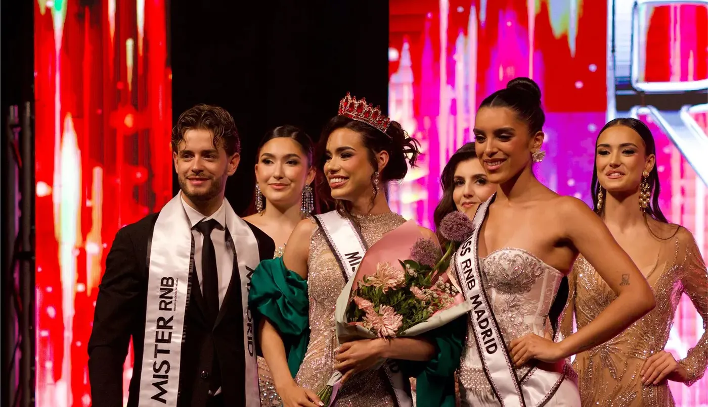 Gala final de Miss y Míster RNB Madrid-Toledo 2026 celebrada en el Palacio de Pedro I de Torrijos.