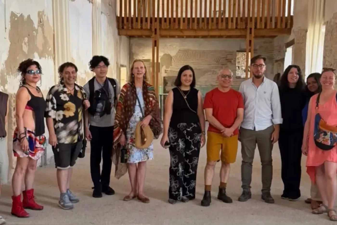 Artistas participantes en la segunda edición de IBÉRICA celebrada en el Distrito del Arte de Torrijos. iberica 6