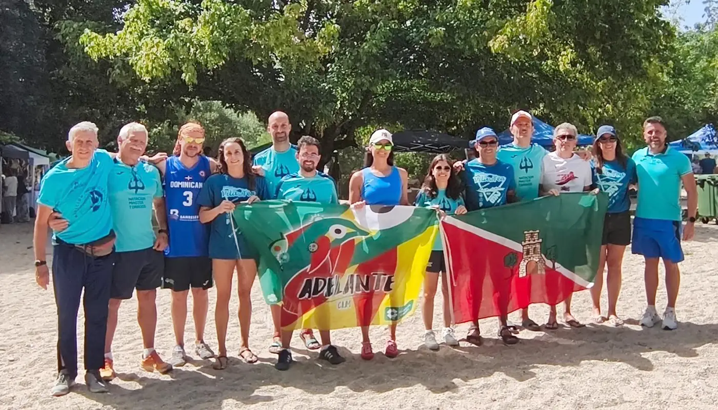 Máster Torrijos en su participación en la Copa de España de Aguas Abiertas