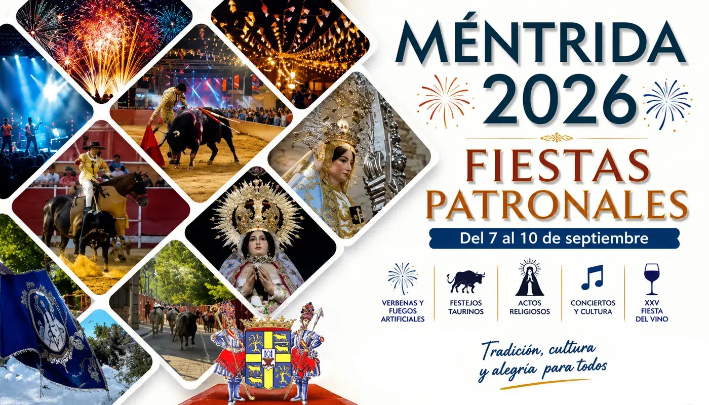 Portada fiestas de méntrida 2026