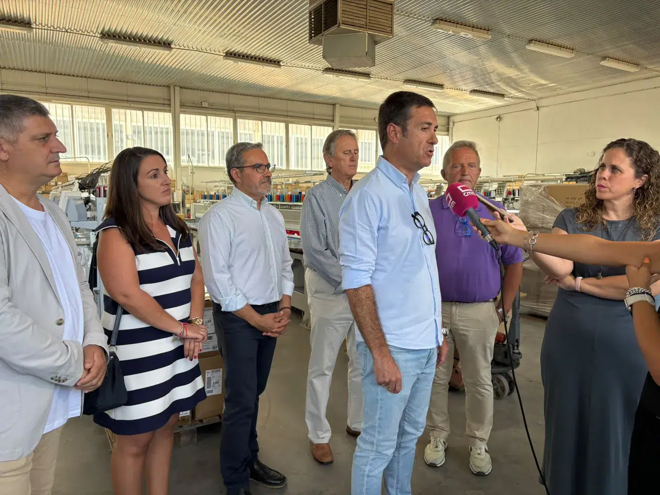 Visita a EVAYSER, empresa beneficiaria de ayudas del Grupo de Desarrollo Rural Castillos del Medio Tajo