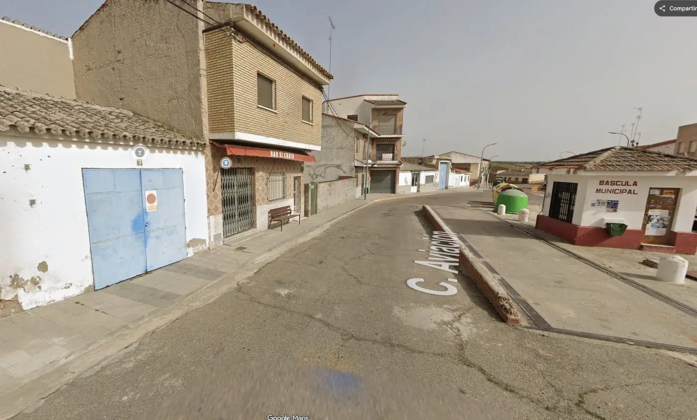 Inmuebles adquiridos por el Ayuntamiento de El Carpio de Tajo en la Avenida de la Aviación para su rehabilitación.