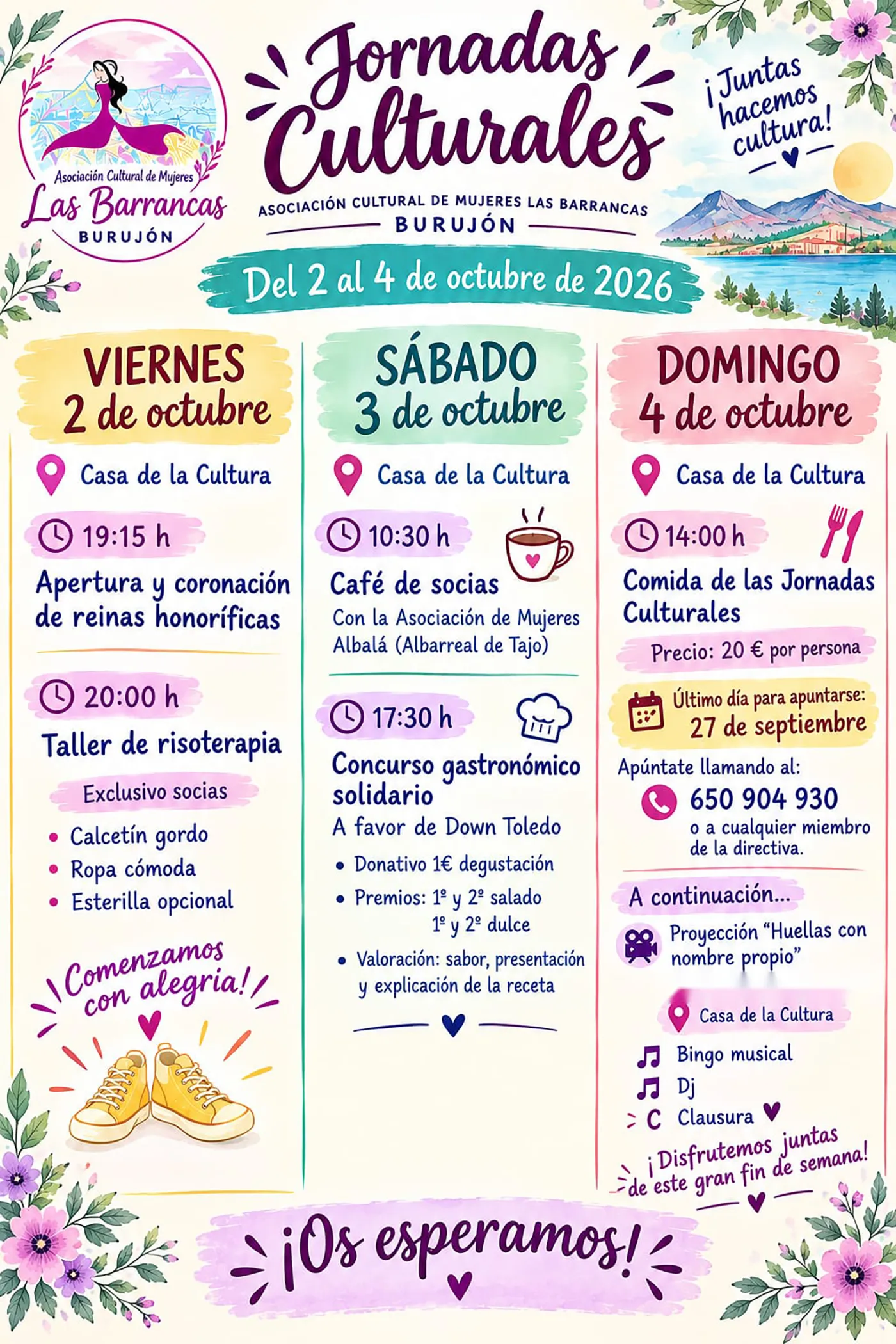 Burujon actividades