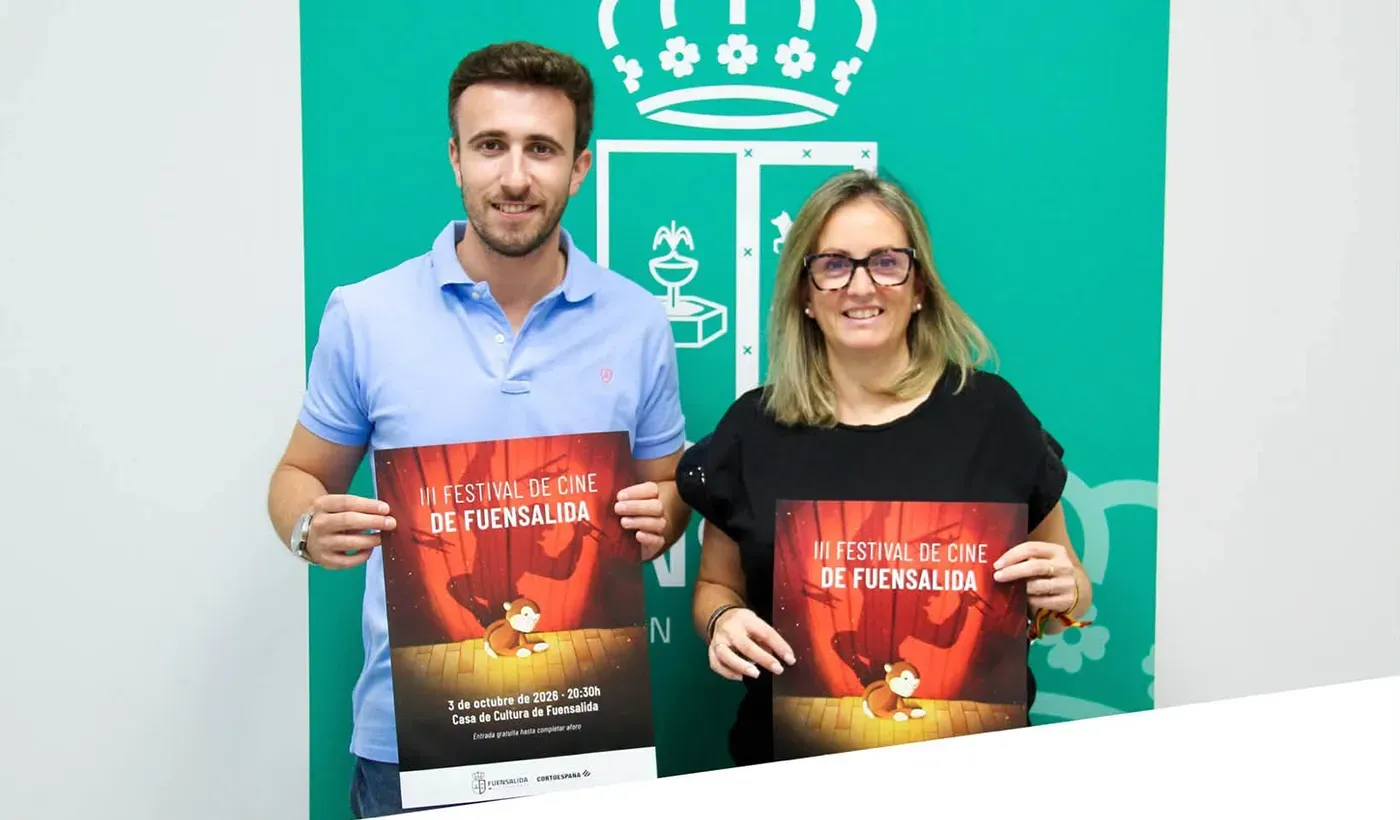 Presentación del III Festival de Cine de Fuensalida que se celebrará el 3 de octubre en la Casa de Cultura.