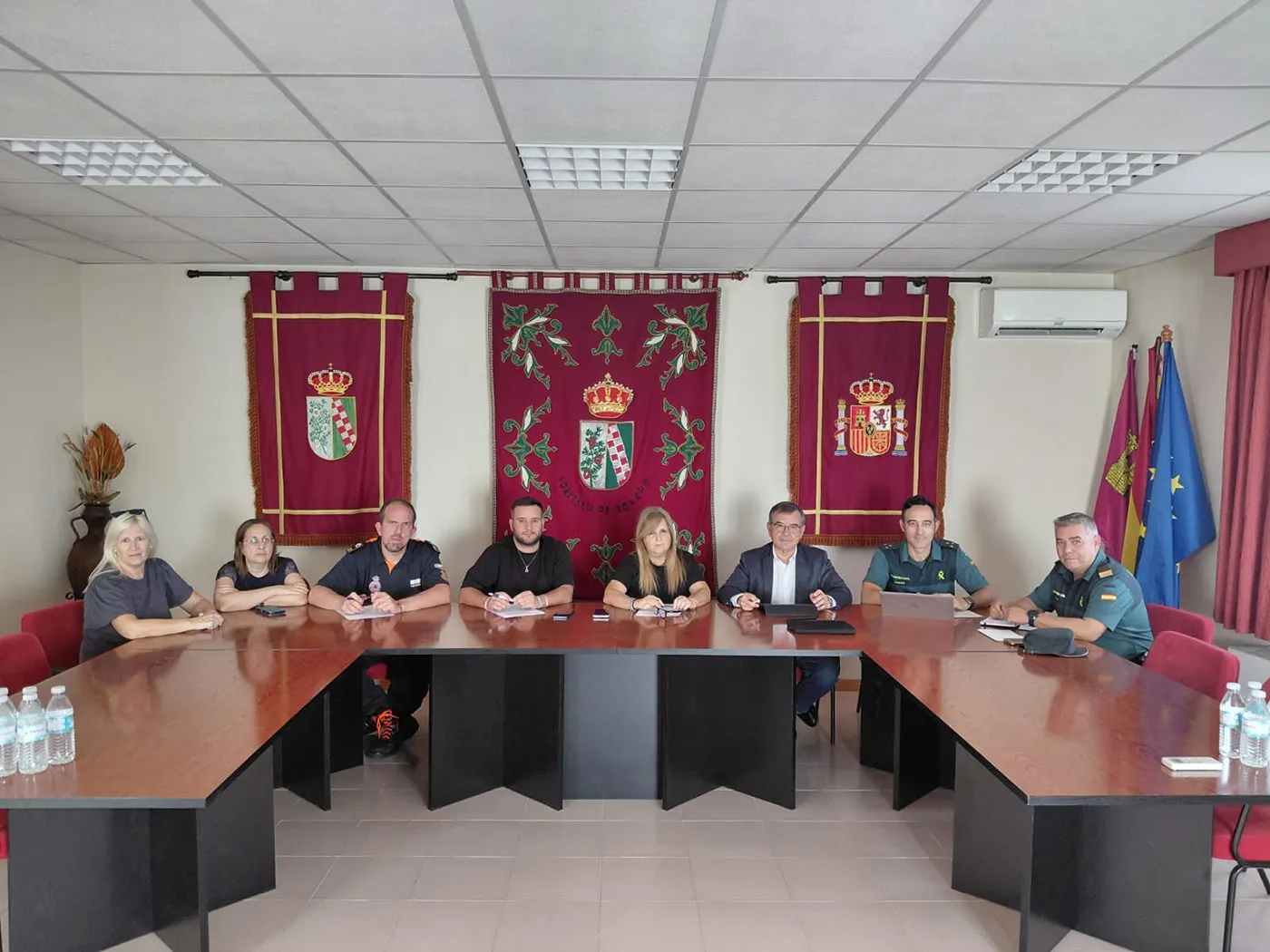 Reunión de la Comisión de Seguridad de Portillo de Toledo para preparar el operativo de las Fiestas 2026.