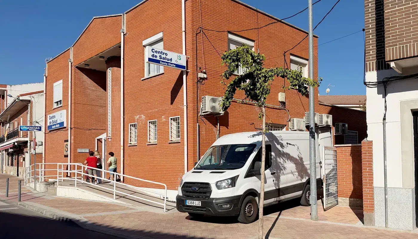 Inicio de las obras de reforma del Centro de Salud de Santa Olalla.