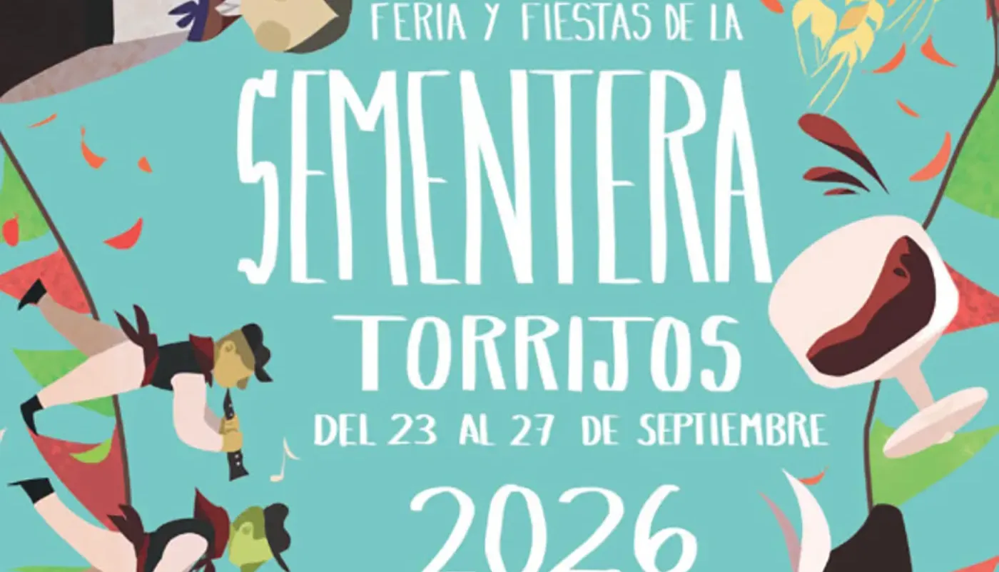 Programación de la Sementera 2026 de Torrijos con conciertos, actividades, festejos y actos tradicionales.