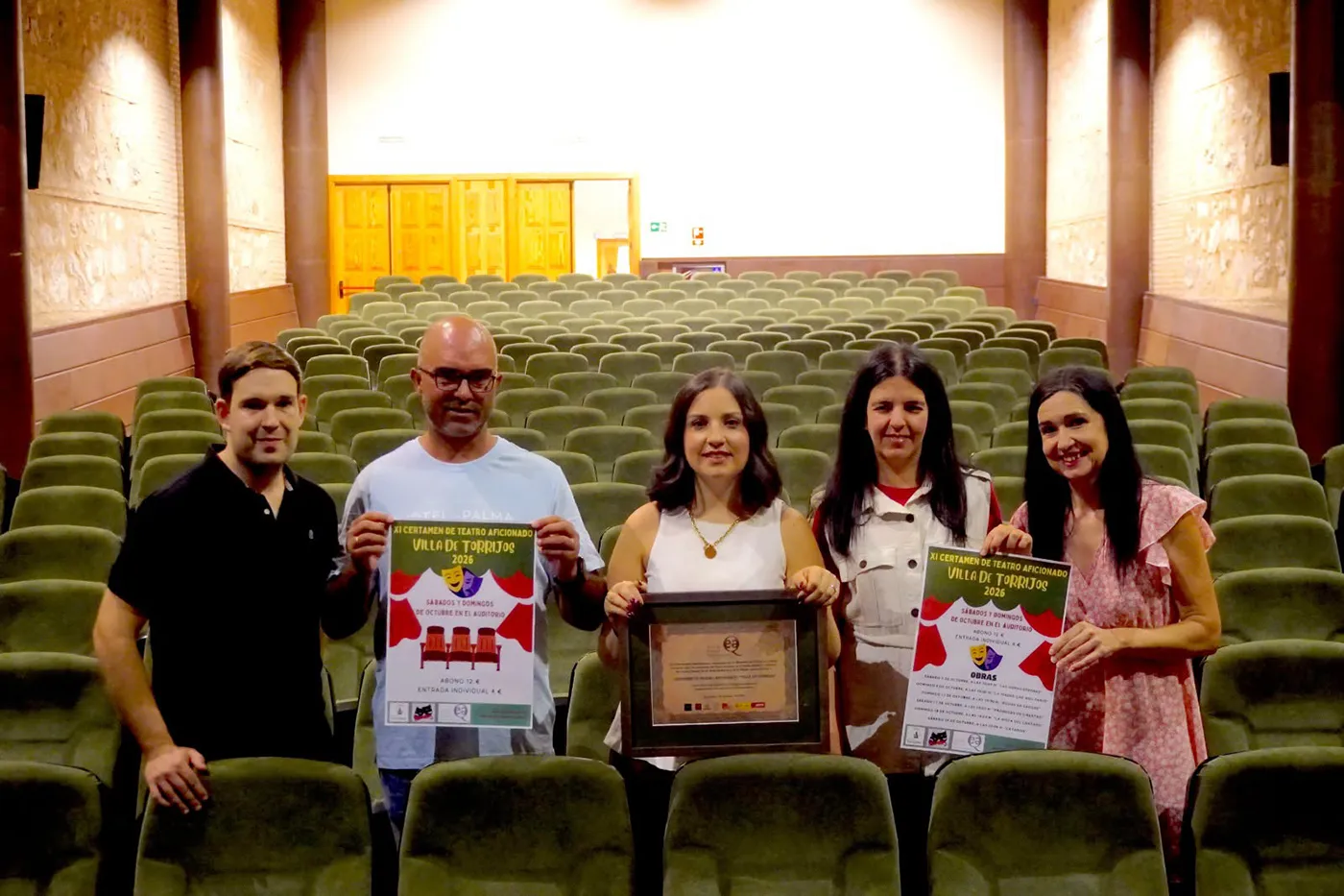 Presentación de la XI edición del Certamen de Teatro Aficionado Villa de Torrijos.
