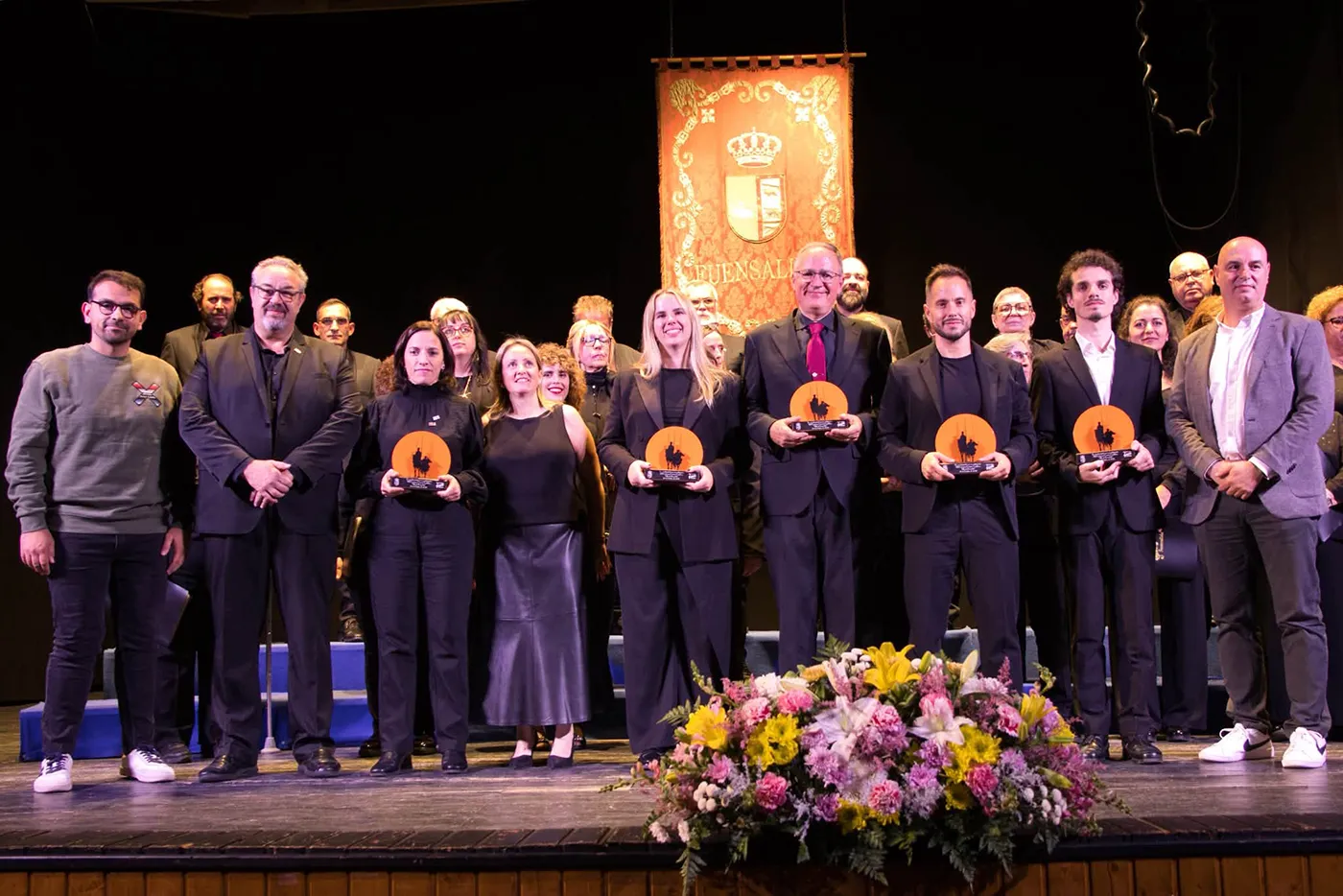 Participación de las formaciones corales en el XXI Certamen Nacional de Canción Castellana Villa de Fuensalida, celebrado en la Casa de Cultura.