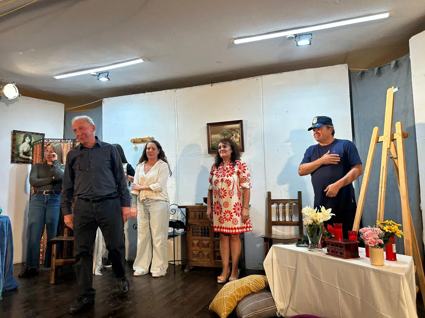 Representación teatral de la Agrupación La Picota durante la Semana del Teatro de Maqueda 2026.